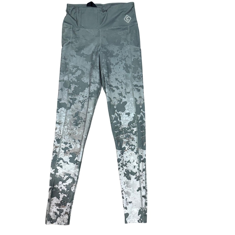 Girls With Guns Womens Camo Concealed Carry Holster Leggings Green Grey Small